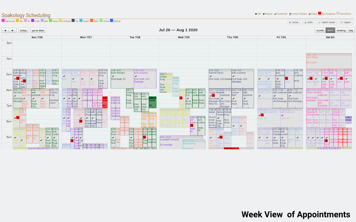 appointmentApp_weekScreen